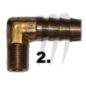 Brass Fittings , 90°