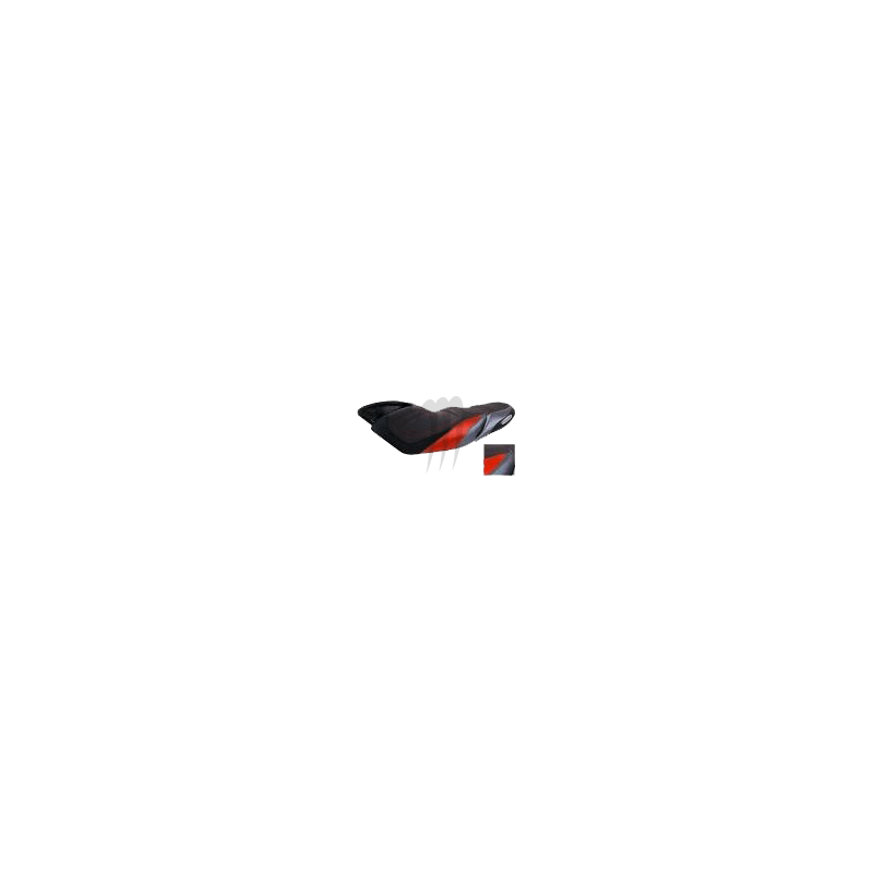 Housse de selle Racing FX 2012-2018 noir / rouge / alu