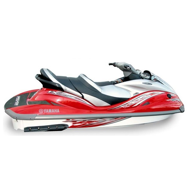 Seat cover, YAMAHA,  FX-160 Cruiser ( 05-08 ), black / white