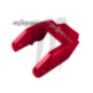 Hood Latch- Billet  red