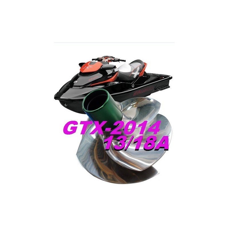 Hélice pour SeaDoo RXT 215/ GTX 215/ WAKE PRO Solas Riva Racing