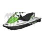 RIVA. Housse de selle STX12-F/ STX15-F noir / vert / blanc
