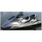 HYDRO-TURF. Housse de selle FX-SHO Cruiser (2008) noir / alu HYDRO-TURF. Housse de selle FX-SHO Cruiser (2008) noir / alu