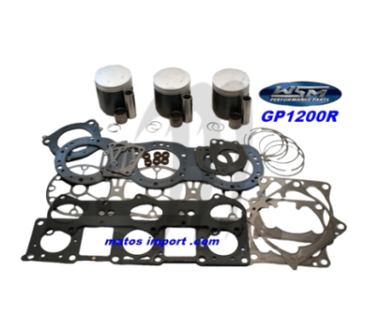 Photo Kit pistons platinum Yamaha GP-R 1200 (Standard 79.90mm) - Pièces Jet Ski, accessoires et entretiens - Matos import
