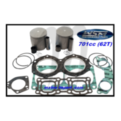 Photo WSM-USA. Kit Pistons Platinum Yamaha 701 62T  (Cote +0.50mm) - Pièces Jet Ski, accessoires et entretiens - Matos import