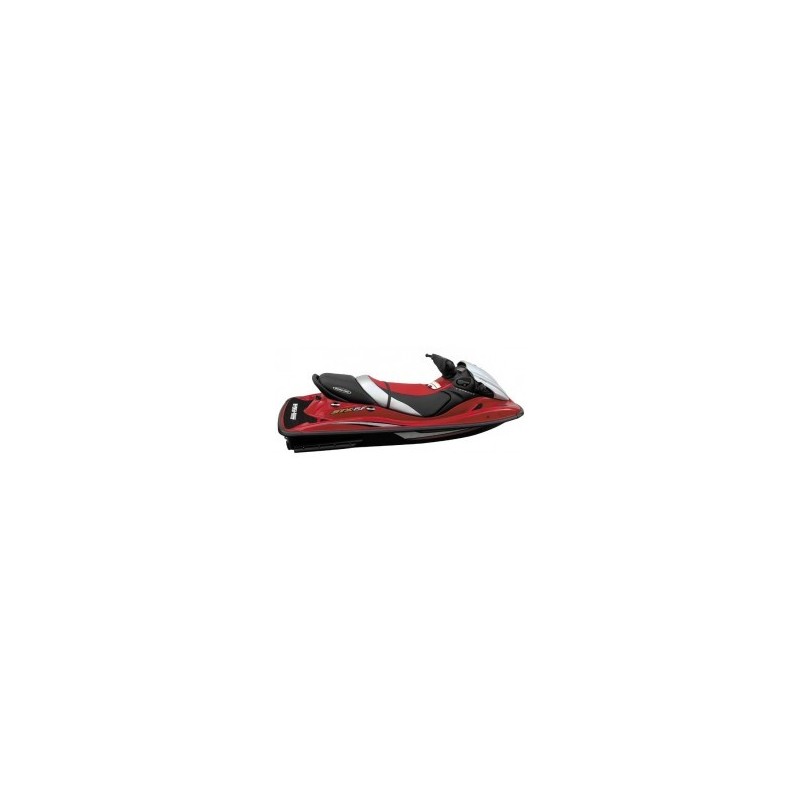 HYDRO-TURF.Housse de selle STX12-F (06)/ STX15-f (06-16) noir / blanc