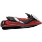 HYDRO-TURF.Housse de selle STX12-F (06)/ STX15-f (06-16) noir / blanc