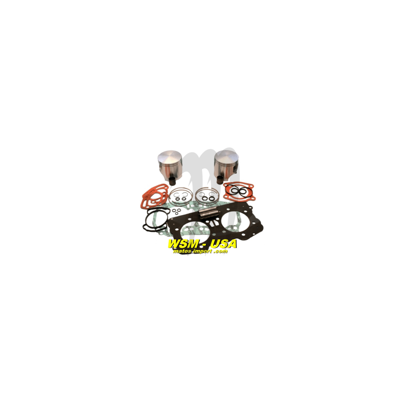 Kit pistons platinum Seadoo GTX DI / LRV DI /RX DI / XP DI (Cote +1mm)