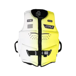 GILET UNISEXE JETPILOT RX VAULT PROTECH JAUNE ET BLANC