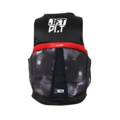 GILET UNISEXE JETPILOT 3SXTY HYPERFLEX NOIR/ROUGE